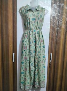 Floral Print Maxi Dress