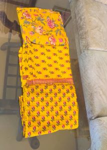 Floral Print Kurta Set