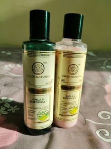 Amla And Bhringraj Khadi Natural Shampoo And Conditioner Combo