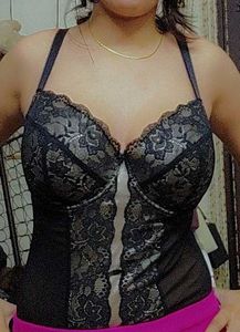Lace Corset Bodysuit