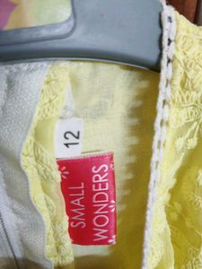 Yellow Frock For Babies