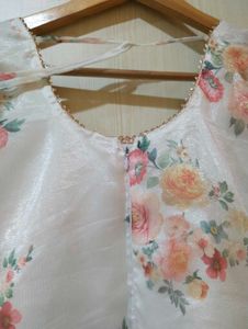 Organza Anarkali Suit