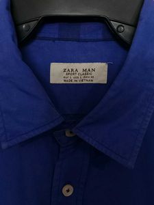 ZARA MAN Men&#39;s Blue Shirt