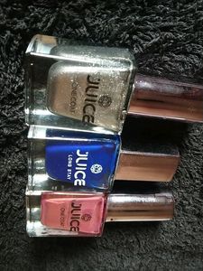 3 Set Of New Juice Nailpolish