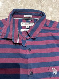 U.S. Polo Assn. Striped Shirt - Size L