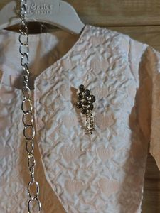 Peach Party Dress with Bolero