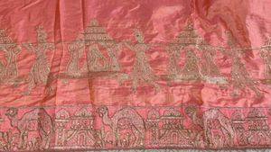 Embroidered Saree With Blouse