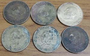 Rare Old Vintage Indian Coins 6 Pcs Set Combo