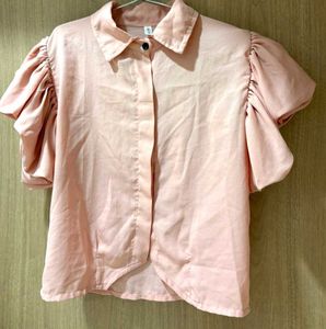 Blouson Crop Top