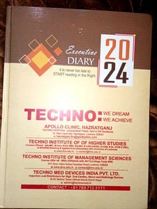 Combo Of Two Dairy 2024 And Pocket Diary