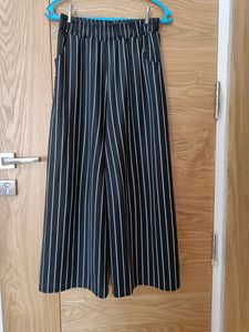 Wide Leg High Waist Casual Pants