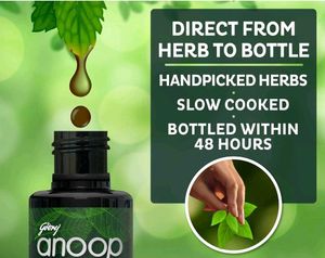Godrej Anoop - 100% Ayurvedic Anti-Hair Fall Oil