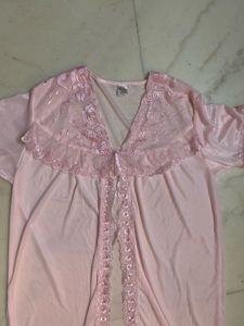 Pink Lace night gown
