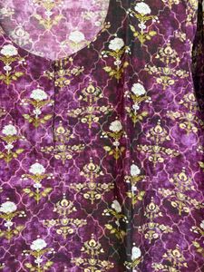 Chanderi Silk Kurta