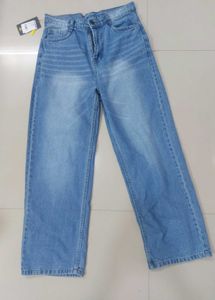 Straight fit Blue Jeans