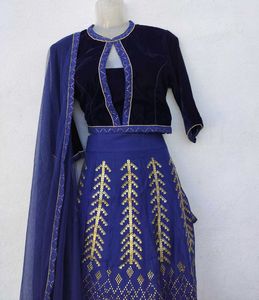 Blue Lehenga Choli