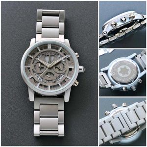 MONT BLANC PREMIUM MENS METAL BELT ⌚