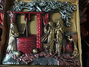 Wall Hanging  Radha Krishna Scenery