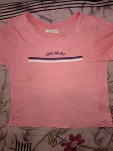 Pink Graphic Tee