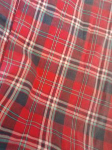 Red Plaid Flannel Shirt