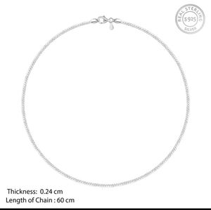 Giva 925 Real Silver Chain