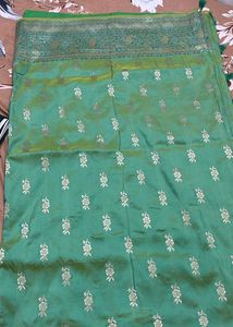 Elegant Green Saree