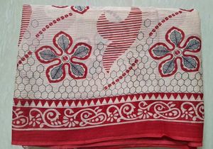 New pure Cotton Printed Saree - Desi Charm!