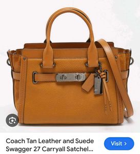 Authentic Coach Satchel Bag