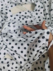 Polka Dot Crop Top