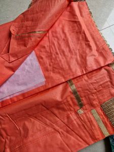 Elegant Embroidered Kurta Set Material