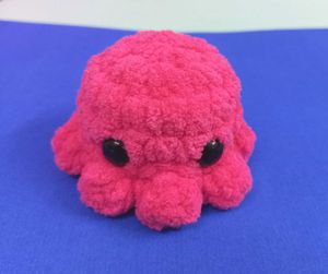 Handmade Crochet Baby Octopus Desk Buddy