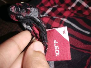 Red &amp; Black Plaid Shirt