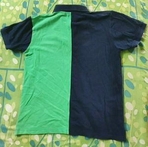 Two Coloured Collered T Shirt