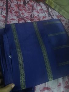 Green And Blue Saree