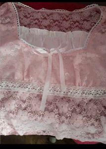 Pink Bow Top