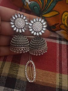 Oxidised Earrings