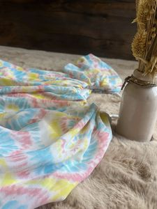 Off-Shoulder Tie-Dye Top