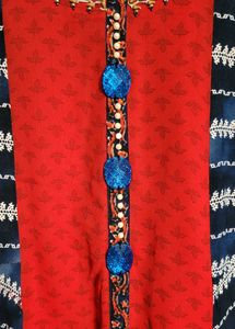 Multi Colour Long Froack With Beautiful Work