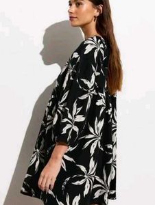 Floral Print Mini Dress