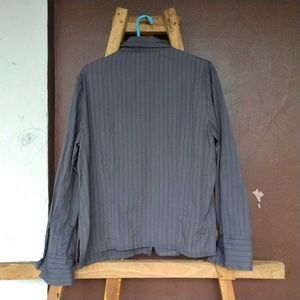 Charcoal Grey Button Down Shirt