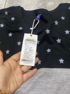 Stylish Star Print Top