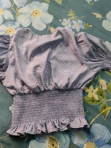 ⛔Sale⛔SSS Polka Dot Blouson Top