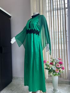 Green Premium A-line Cheongsam
