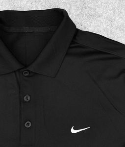 Nike Dri-FIT Black Polo Shirt
