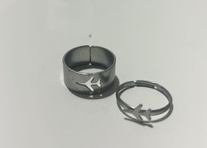 Airplane Couple Rings