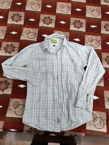 Men's Check Casual Shirt | Blue Lower