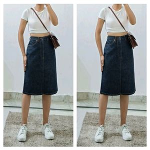 Beanpole Korean Denim Skirt