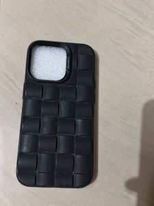 Black Woven Phone Case 14 Pro