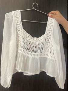 Floral Embroidered Top