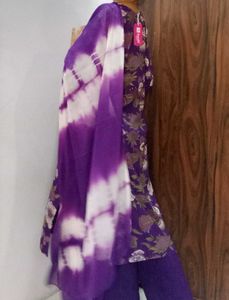 New Suit set In Purple Shade